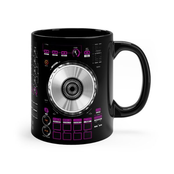 Dj controller coffee mug, hot pink | 44329 8 | audio apartment