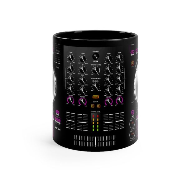 Dj controller coffee mug, hot pink | 44329 9 | audio apartment