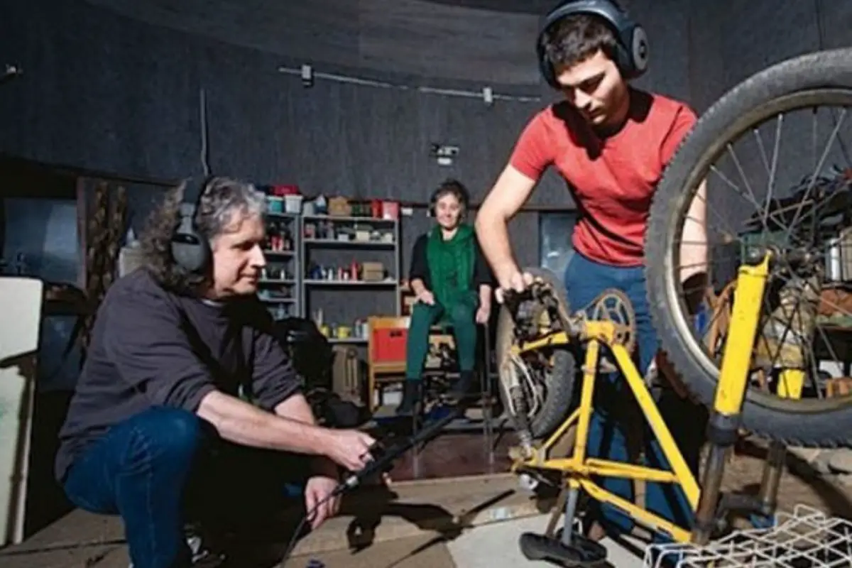 Image of foley artists making sound effects. Source: wiki images