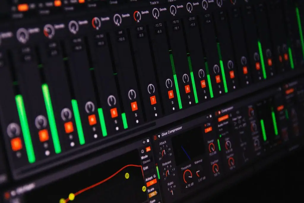 Image of a digital sound mixer unsplash