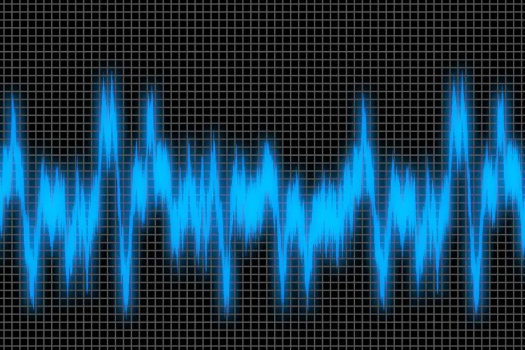 Image representation of sound waves. Source: pixabay