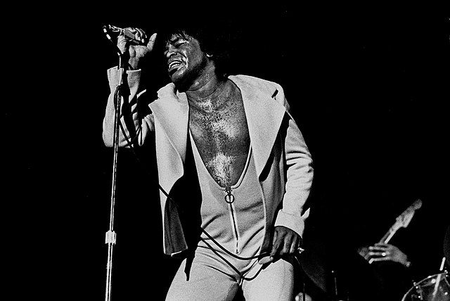 Image of james brown who developed the signature rhythm of funk