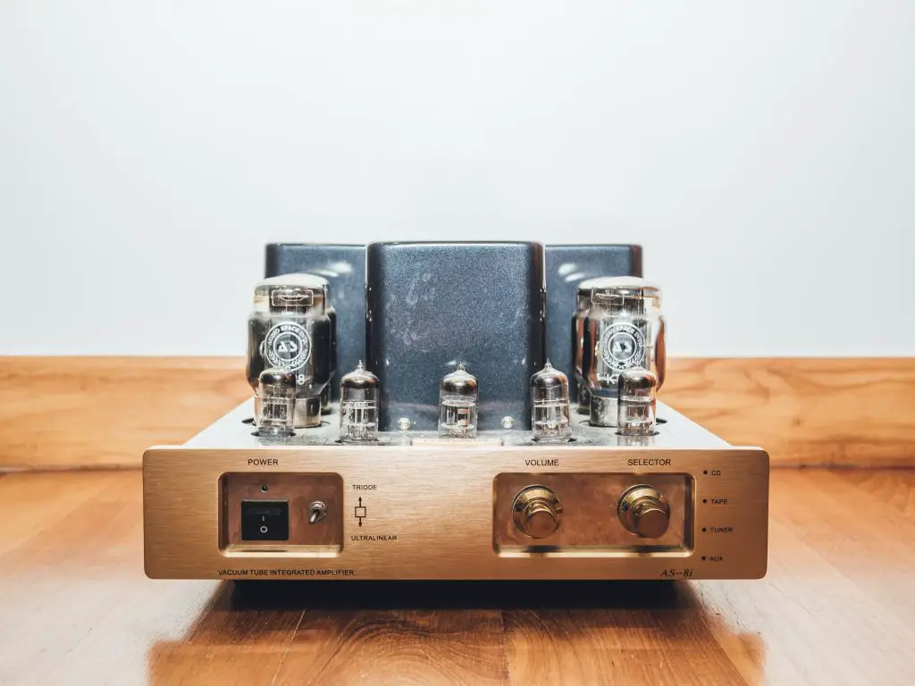 A vintage tube amplifier. Source: Unsplash