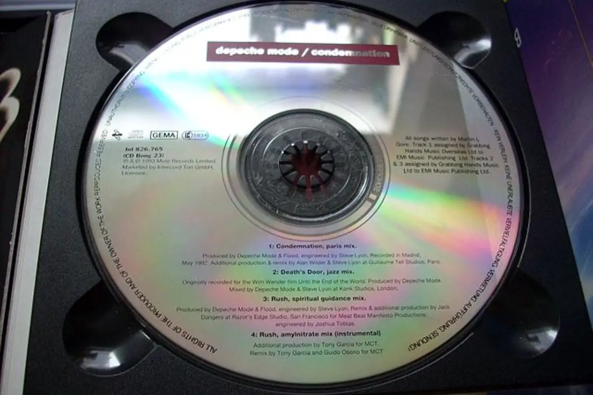 Image of a compact disc.
