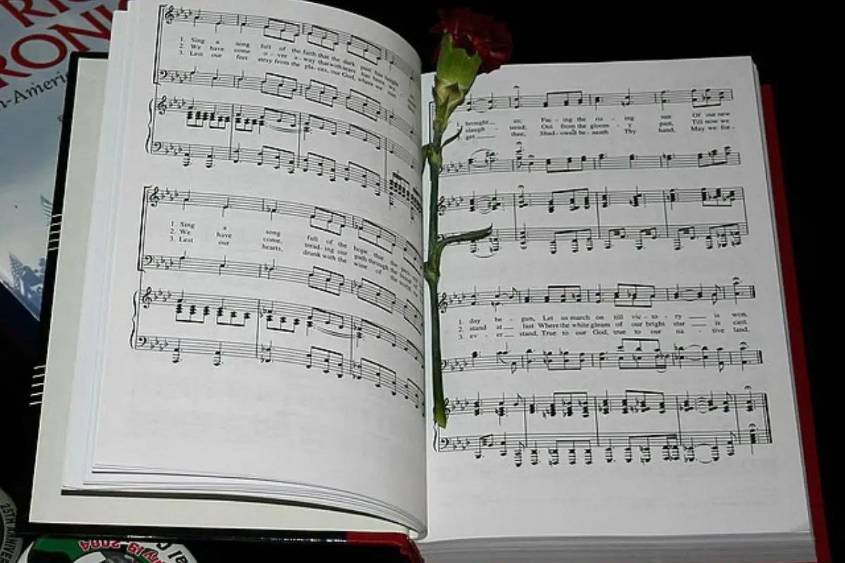Image of a sheet music.