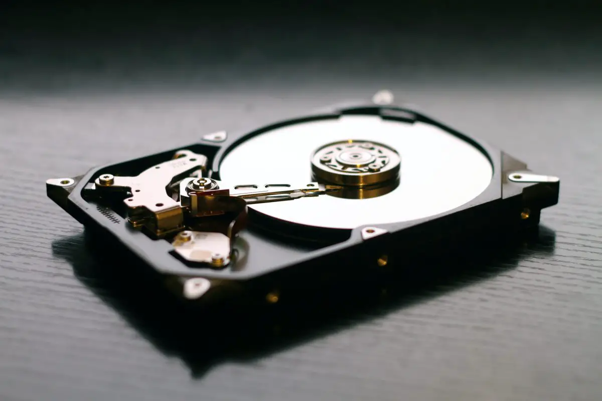 An internal hard disk drive. Source: Pexels