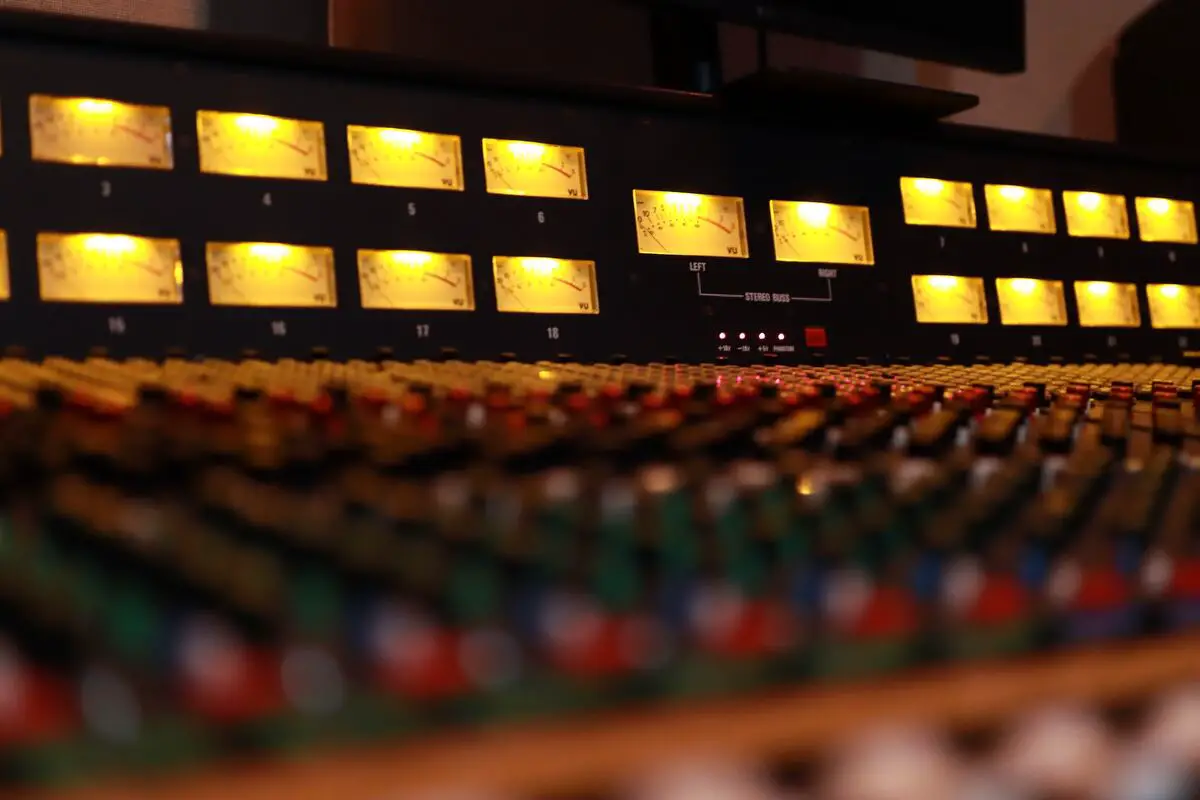 Image of trident 80c console and compressors. Source: unsplash