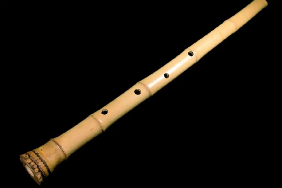 Image of a shakuhachi instrument.
