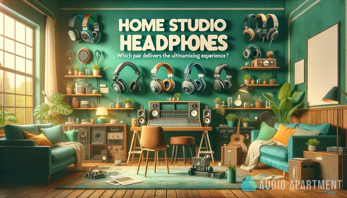 Featured image for a blog post called home studio headphones which pair delivers the ultimate mixing experience .