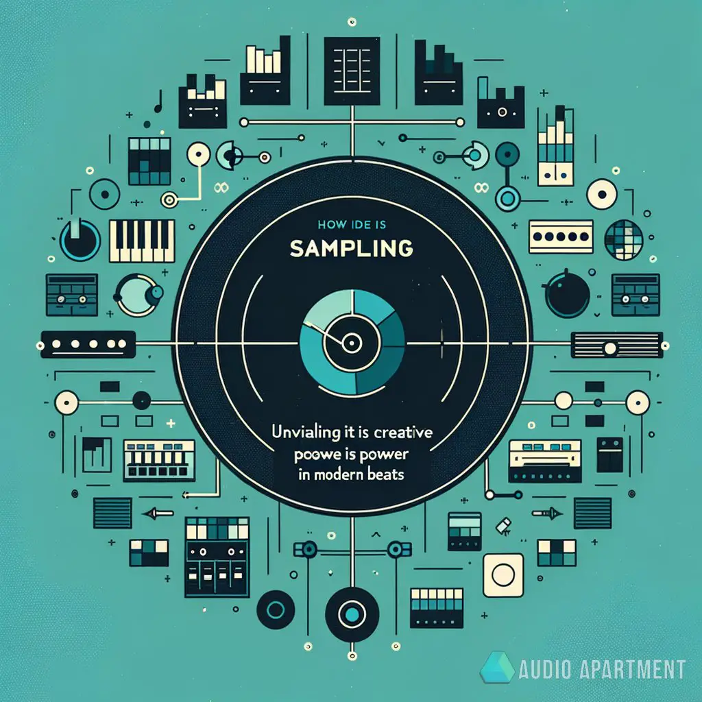 Supplemental image for a blog post called 'how is sampling used in music production? Unveiling its creative power in modern beats'.